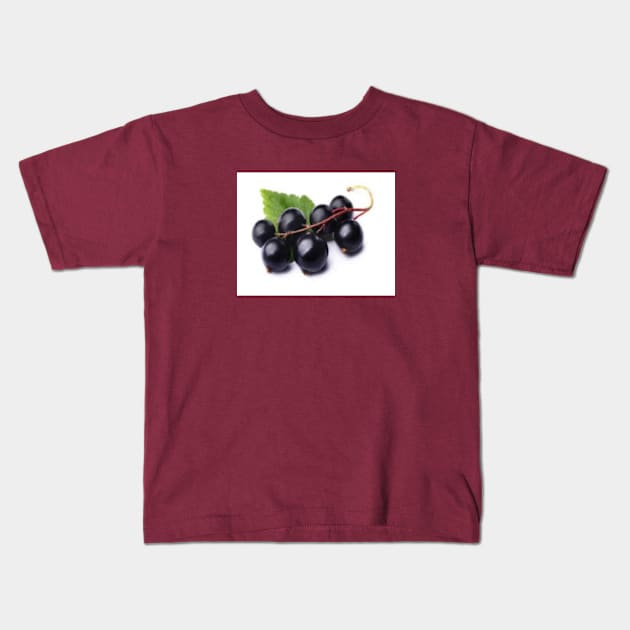 Blackcurrant Kids T-Shirt by Designs and Dreams